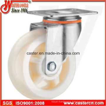 4 Inch Medium Duty Swivel White PP Caster